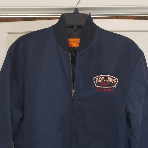RON JON'S Resort Men's Navy Bomber Jacket - Picture 1 of 8
